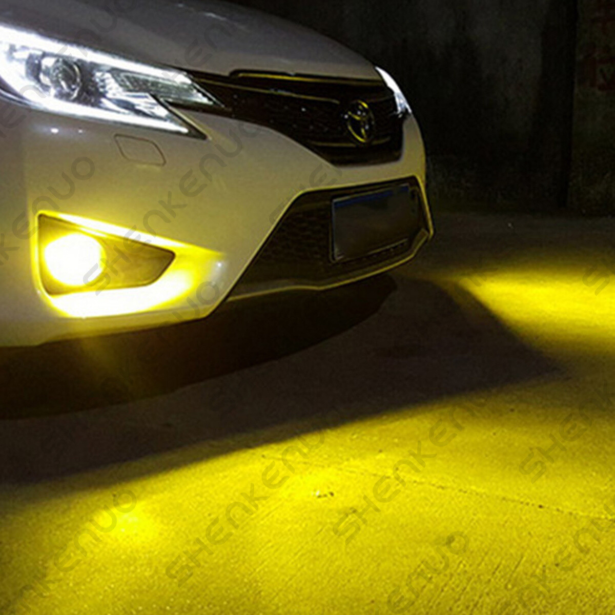 For Ford Explorer 2002-2010 – 2X Golden Yellow 9145 LED Fog Light Bulbs Lamp 80W