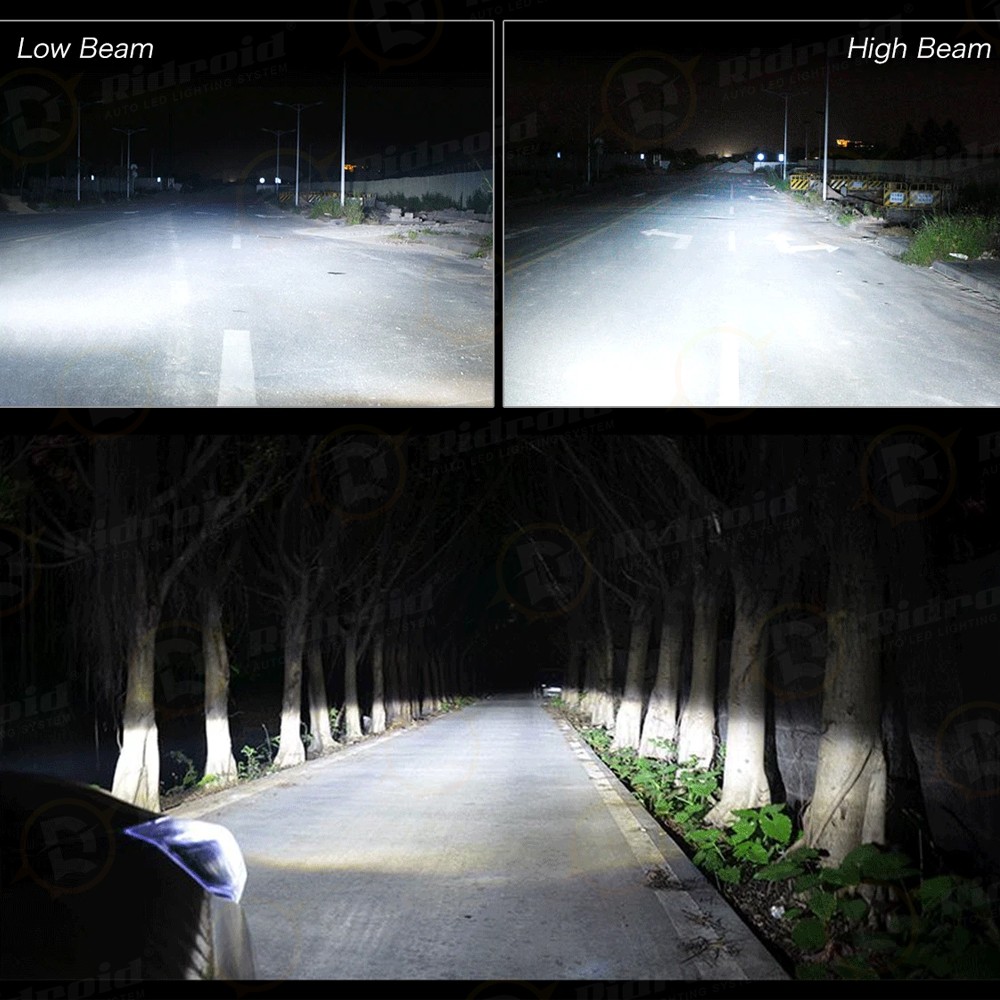 H11 H8 H9 LED Headlight Super Bright Bulb Kit 6500K White 330000LM High Low Beam