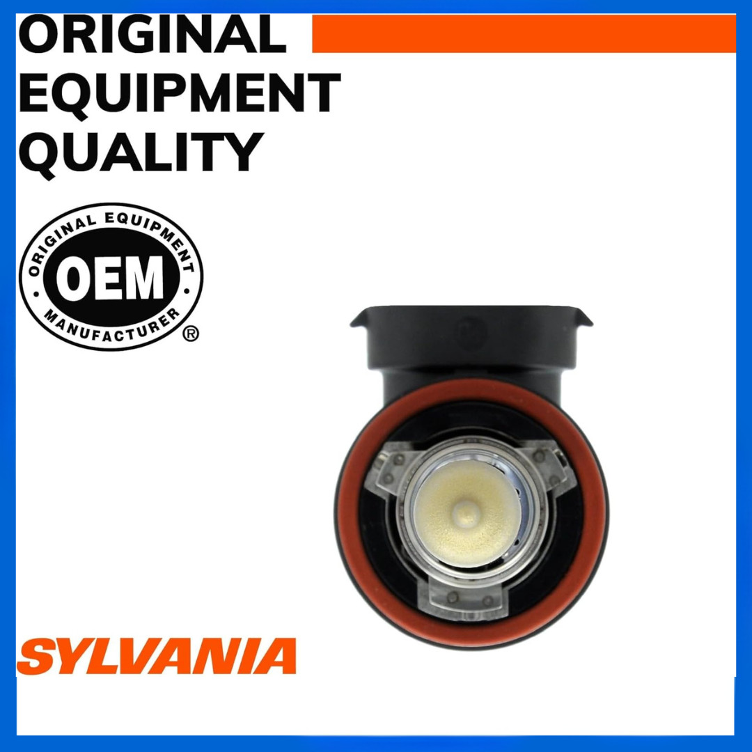 SYLVANIA H11 SilverStar Ultra Halogen Headlight Bulbs High/Low Beam 2 Pack