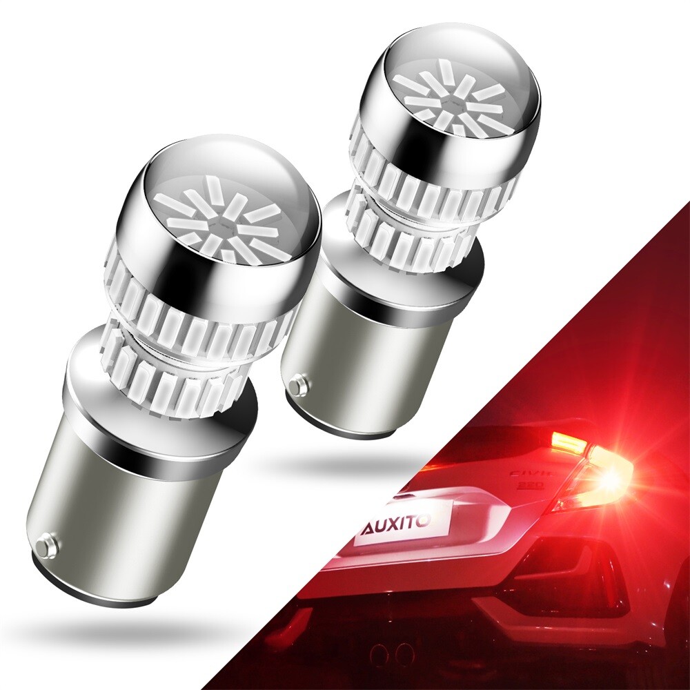 2X AUXITO 1157 Red LED Light Brake Tail Stop Parking Bulbs For Hyundai CanBus