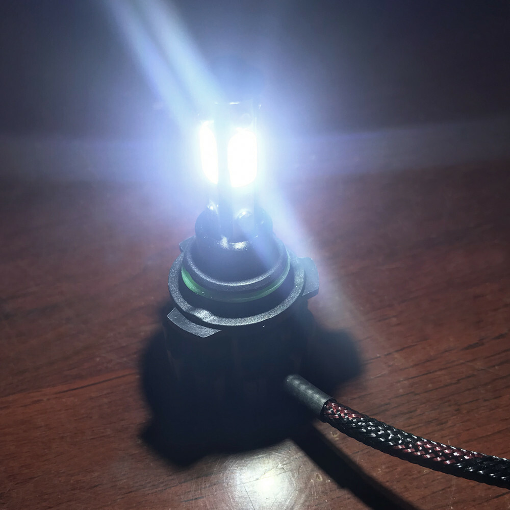 4PCS 9005/HB3 4-Sides LED Headlight Kits High Power Bulbs 6000K 2400W 300000LM