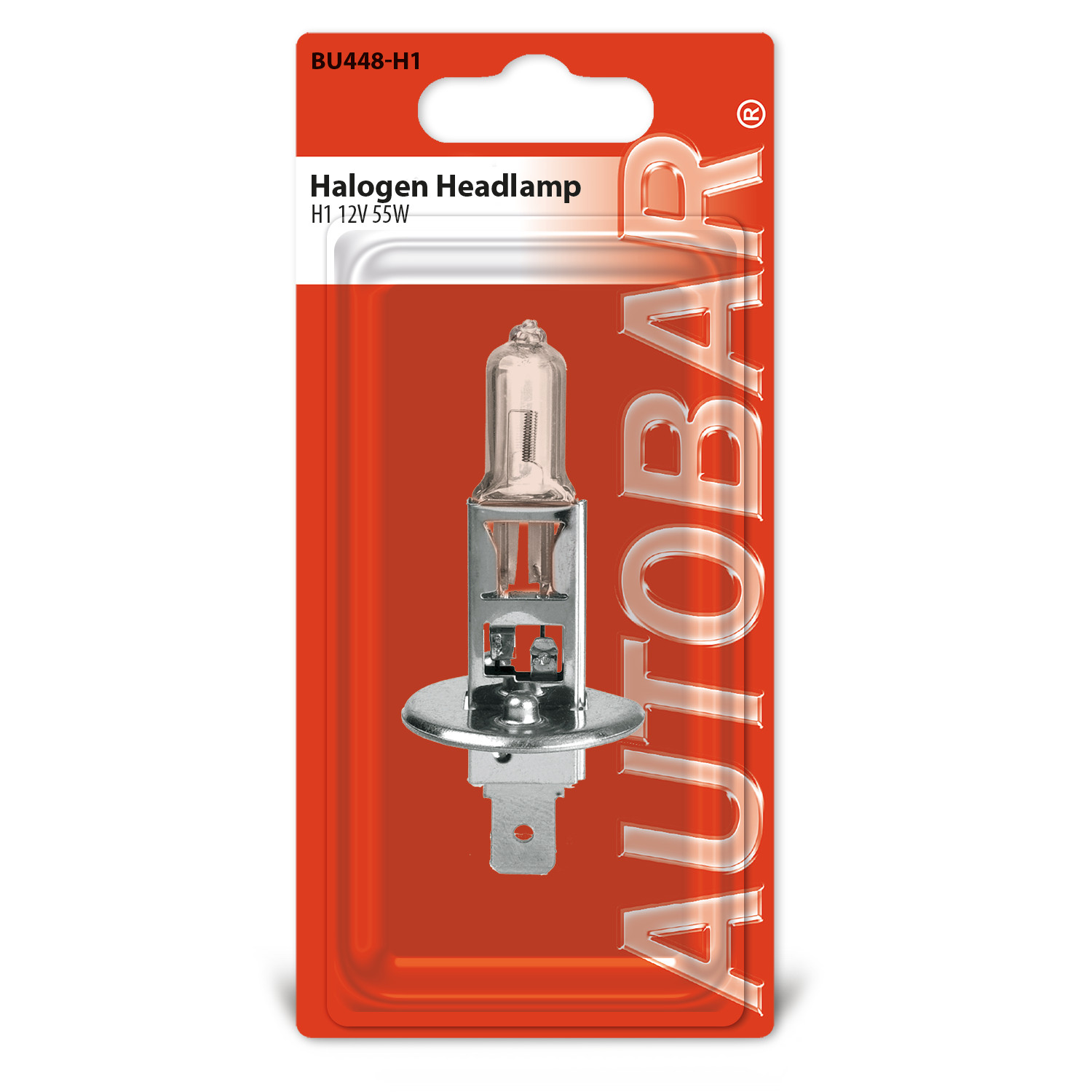 10x H1 448 Halogen Headlight Bulbs 12V 55W 1-Pin Headlamp Spot & Fog Light Bulbs