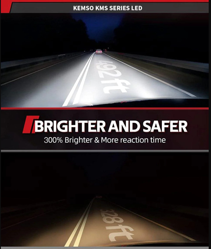 LED 880 H27 881 885 893 899 6000K Fog Light DRL Bulb White