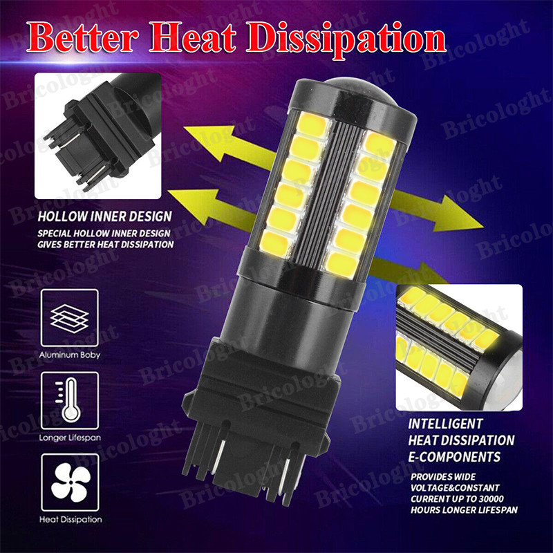 For Ford F250 F350 F450 F550 Super Duty 2005-2018 LED Headlight Fog Turn Bulbs