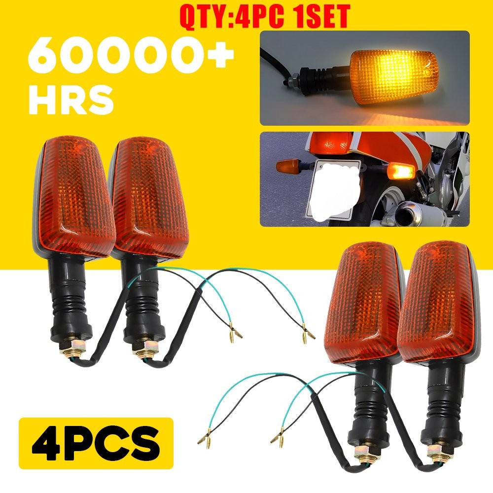 Turn Signal Indicators Blinker Light for Yamaha FZR400 FZR600 TW200 XT225 4-20X