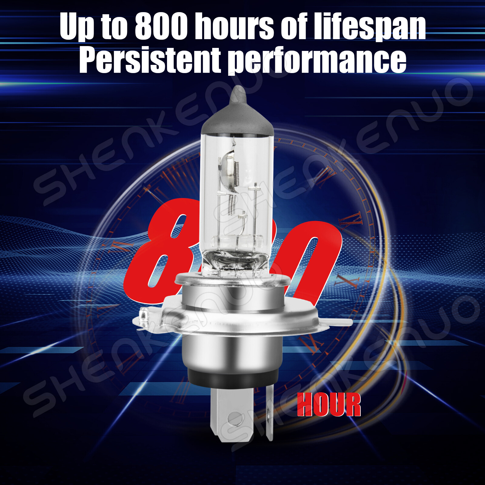 For Yamaha YZF600R 1997-2007 H4 Halogen 3400K Warm White Headlight Lights Bulbs