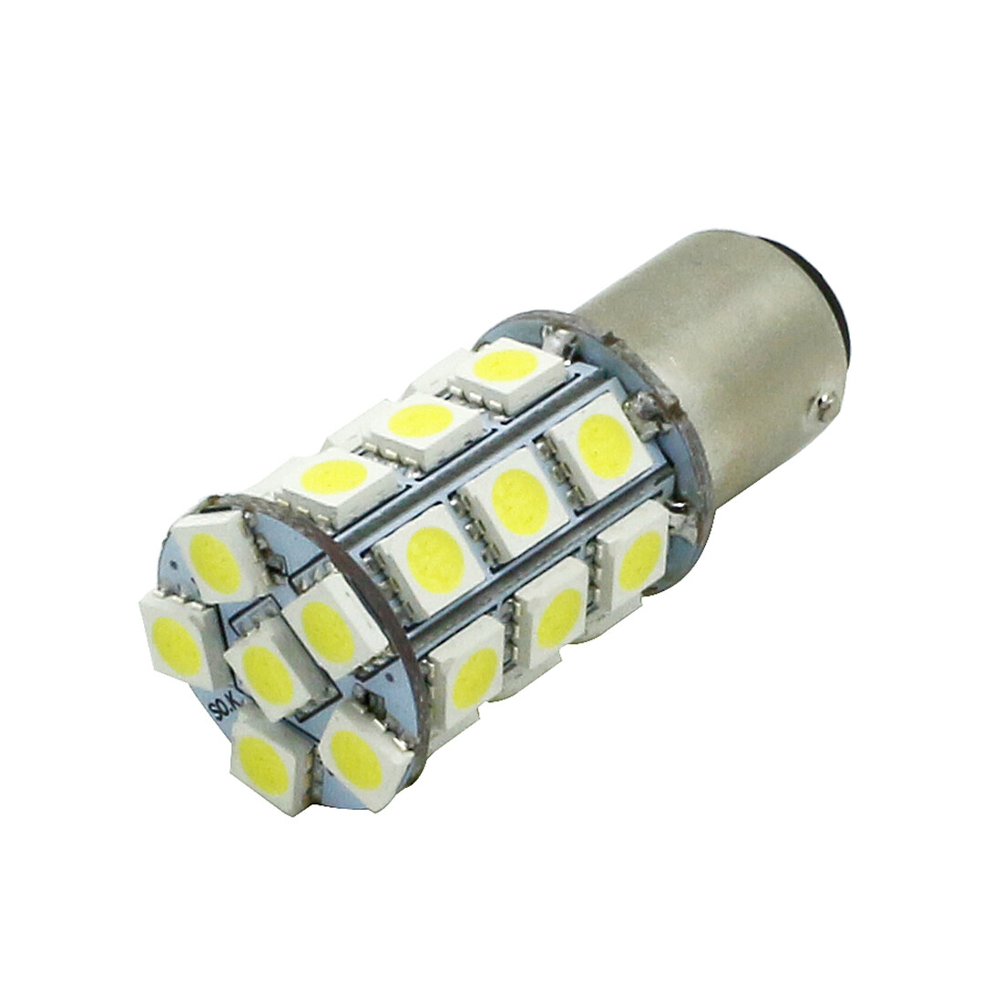 10x White 1157 BA15D 27SMD 5050 LED Light bulbs Marine Boat 1142 1178 1130
