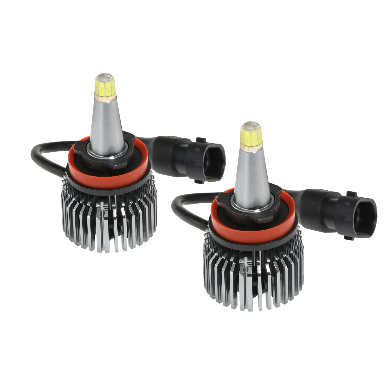 8-Sides H11 LED Headlight Kit Low Beam Bulbs Super Bright 1200000LM 6000K White