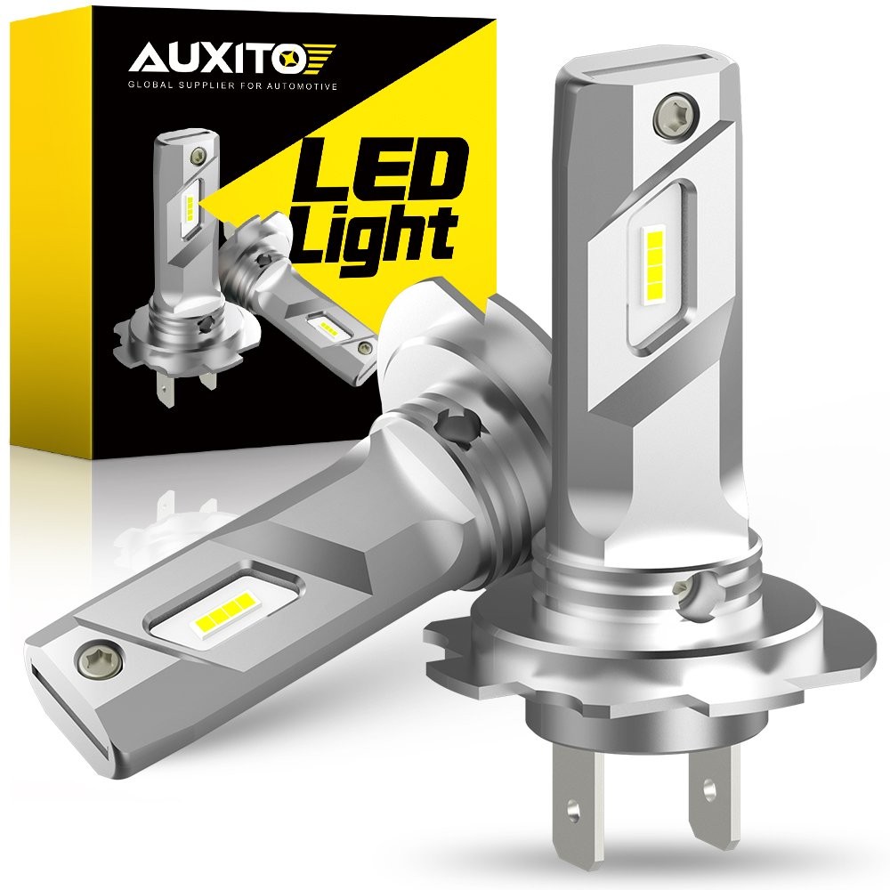 AUXITO LED High/Low Beam Conversion Kit H7 Bulbs Super Bright 6500K Plug&Play EC