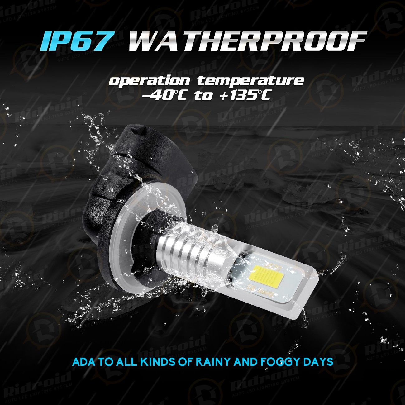 881 LED 12V Car/Tractor/Golf Cart Fog Light Bright Bulbs 862/886/889/894/896
