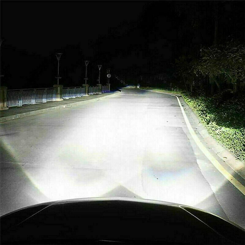 4 Sides H13 9008 2400W 360000LM RIDROID LED Headlight Bulb Kit Hi/Lo Beam 6000K