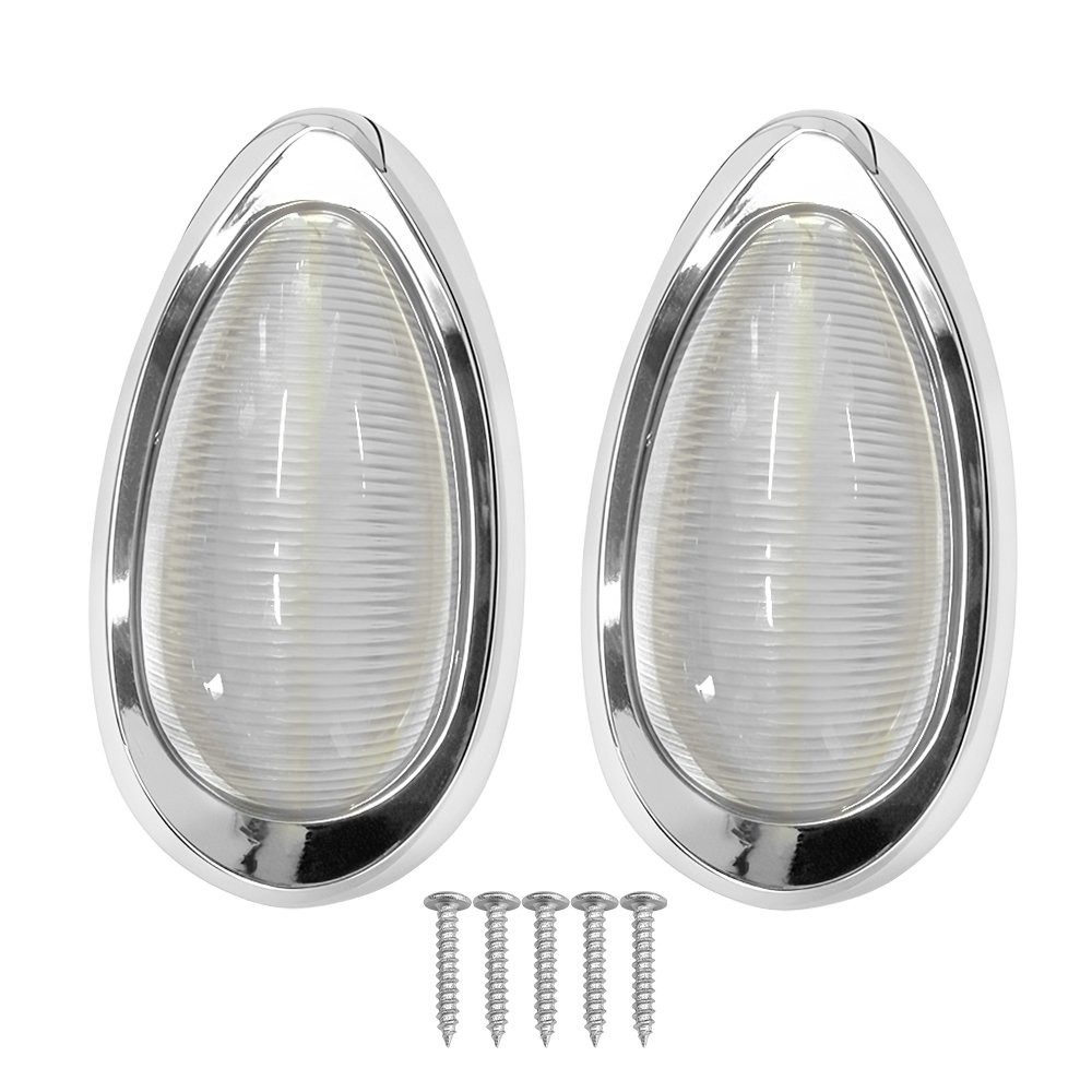Fit Freightliner Truck Amber LED Clearance Identification Light Clear Lens 2-20x