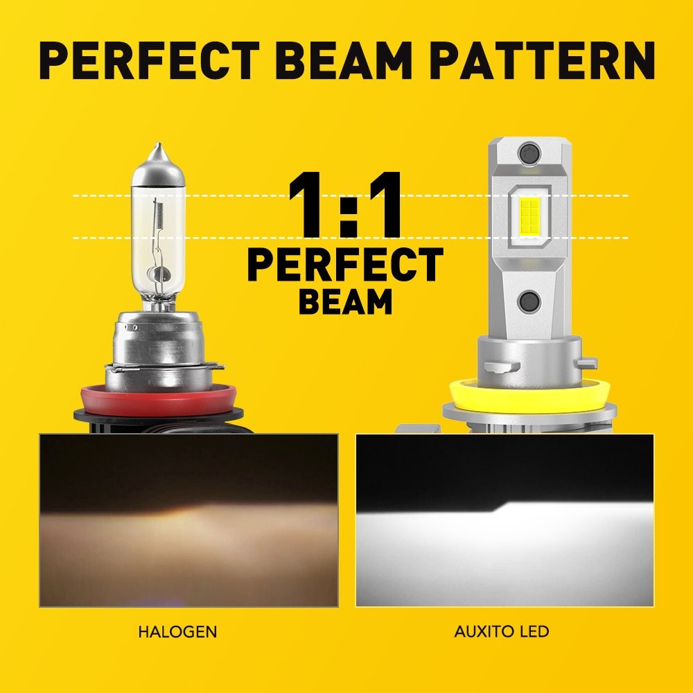 Combo 9005 & H11 Headlight LED High Low Beam Bulbs 6500K White Bright 1-10Set