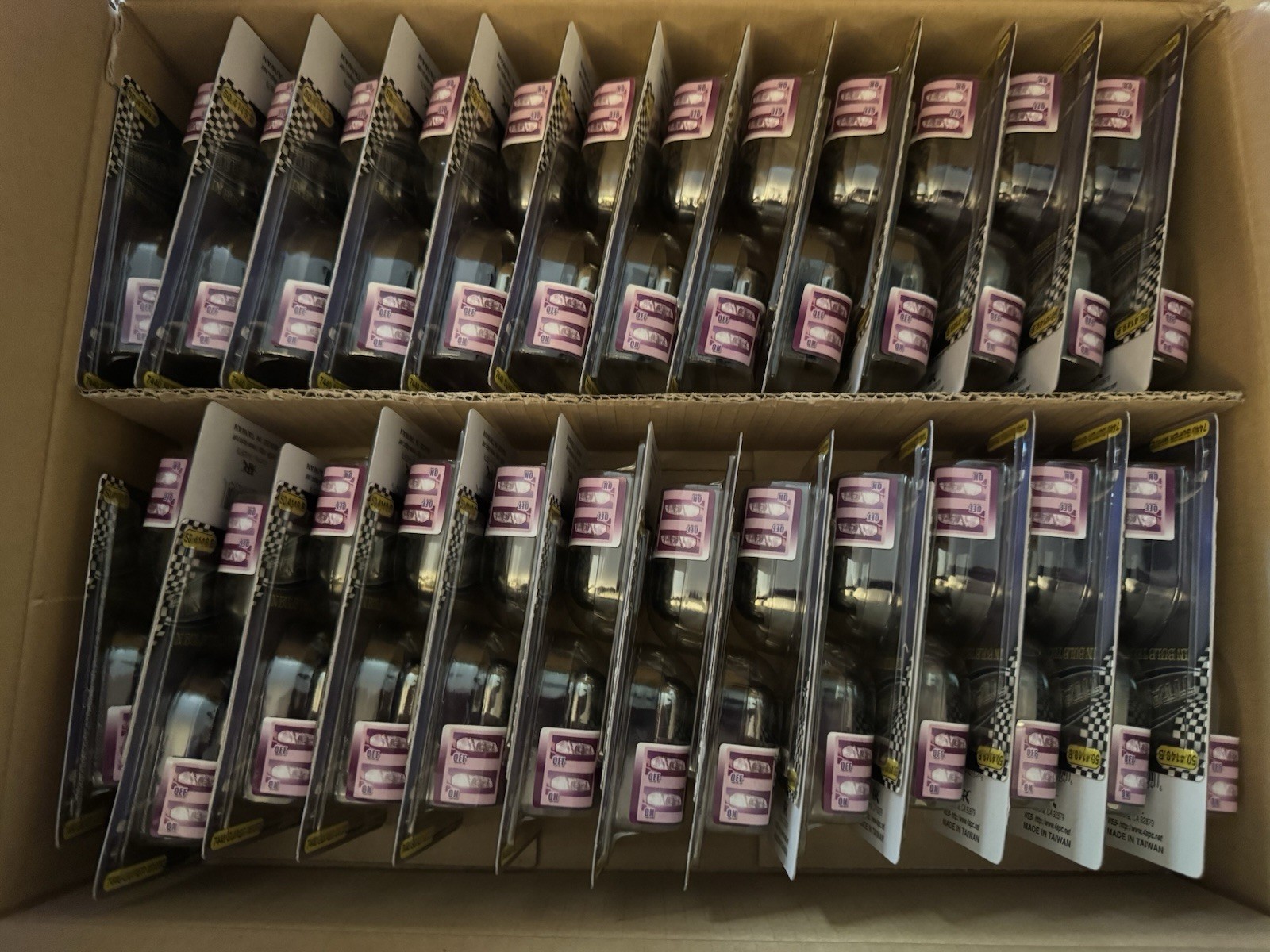 Case of 50 APC 7440 Super White Headlight Bulbs 50.4149.B Brand New