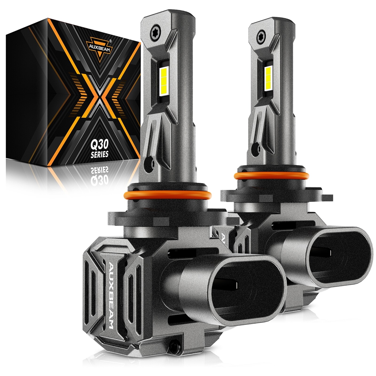 AUXBEAM 9005+H11+9145 Combo LED Headlight Fog Bulbs Canbus Wireless 6500K Bright