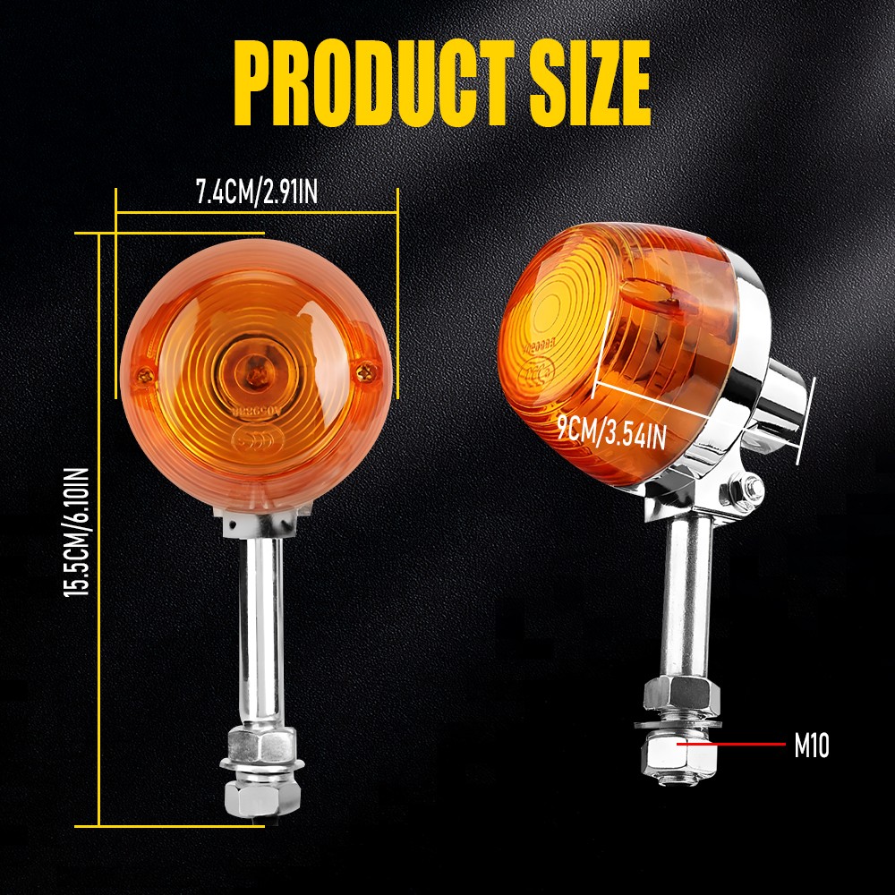 Motorcycle Turn Signal Light For Yamaha Bolt XVS950 V Star 250 650 Tourer 4-20X