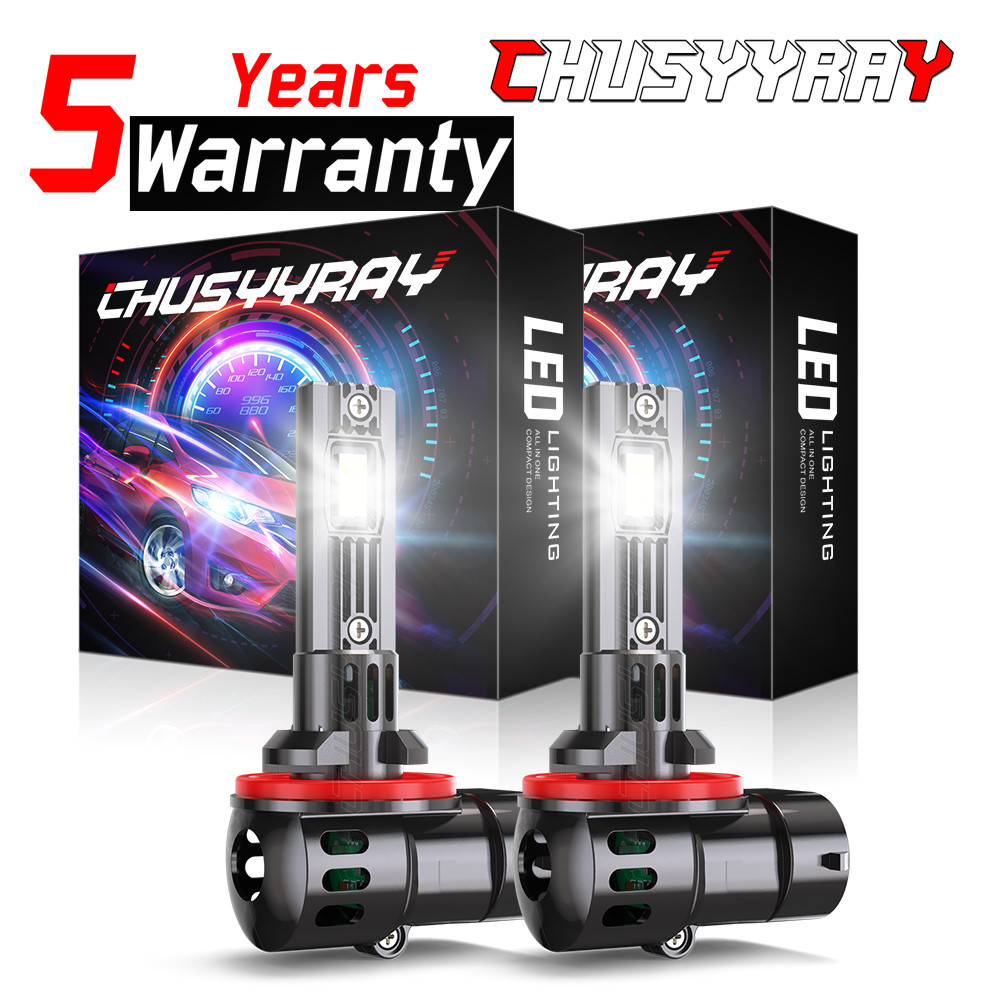 2Pcs 881 H27W/2 70W 8000LM White 6000K LED Fog Light Running Bulbs Super Bright