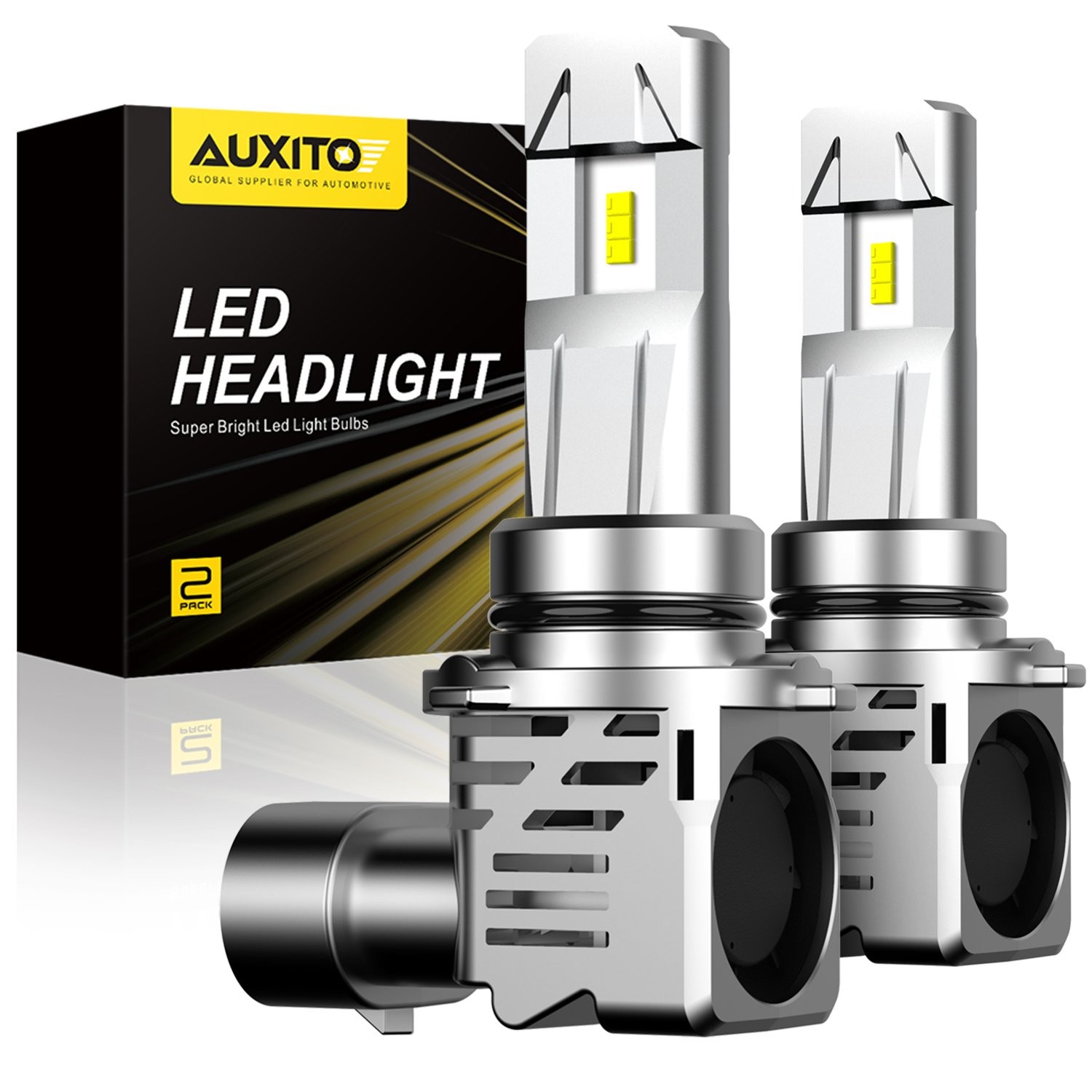 Plug&Play HB4 9006 Kit Low Beam LED Headlight Bulbs Super Bright 6500K 30000LM