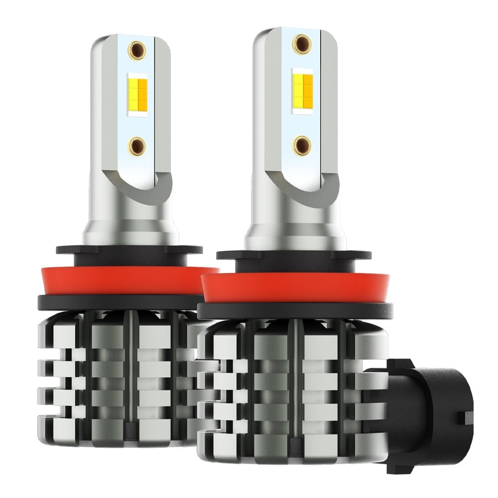 AUXITO Dual Color H11 H16 LED Fog Light Lamp Lamps 6000K 3000K 2PCS Super Bright