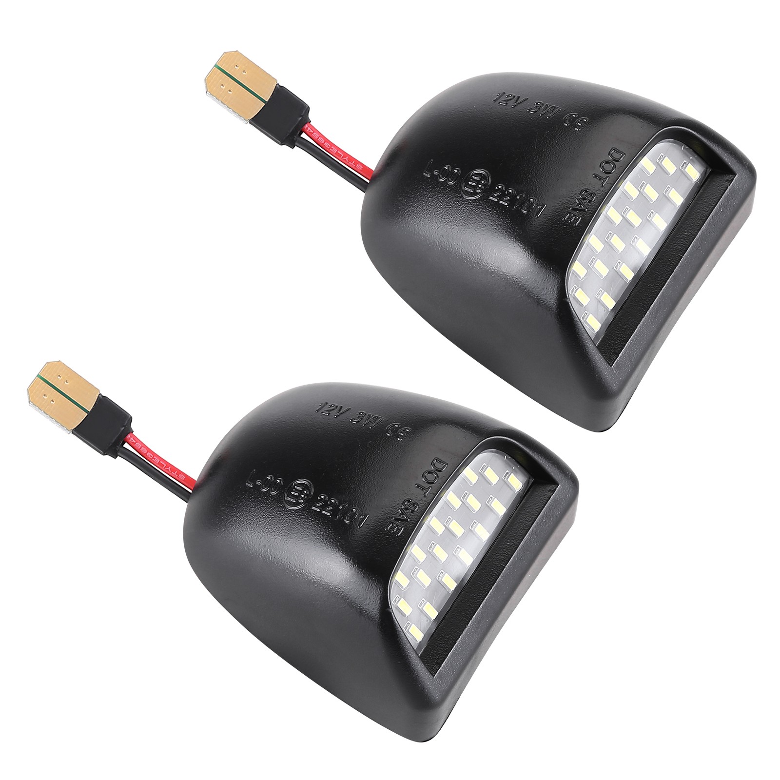 2x 12V LED License Plate Lights 22794700 for Chevrolet Pickup Truck GMC