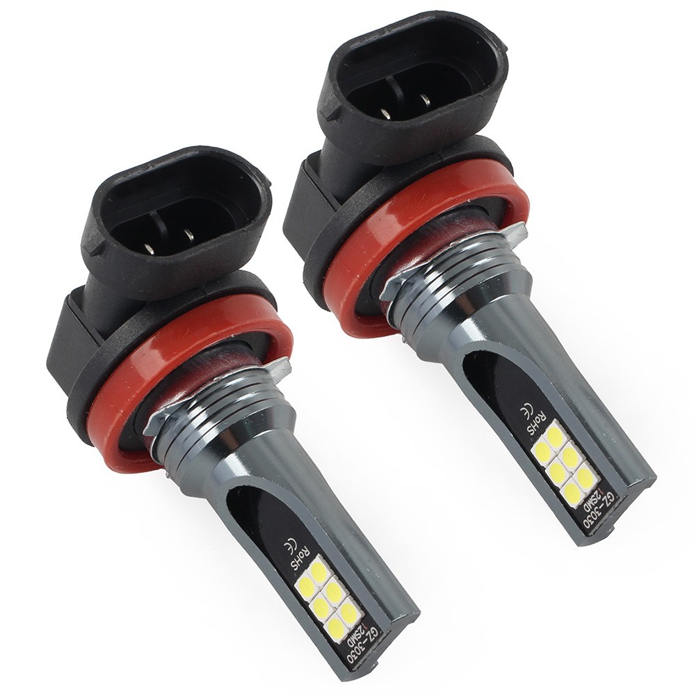 2Pcs 360 Degrees H11 LED Light Super Bright Bulbs LED Bulbs White Light