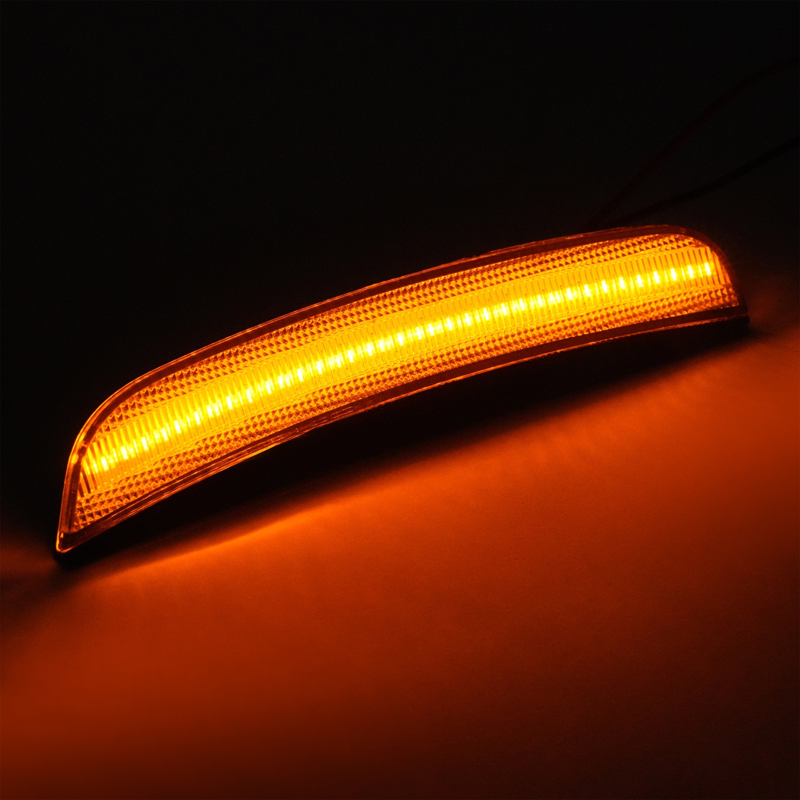 LED Front Left Right Bumper Side Marker Lights For Chrysler 300 2015-2023 Amber