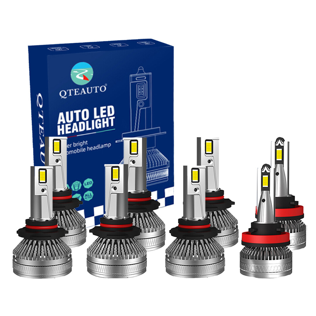 9005HB3H10 9006HB4 H8H9H11 LED Hi Lo Fog Daytime To 2005-2008 Pontiac Grand Prix