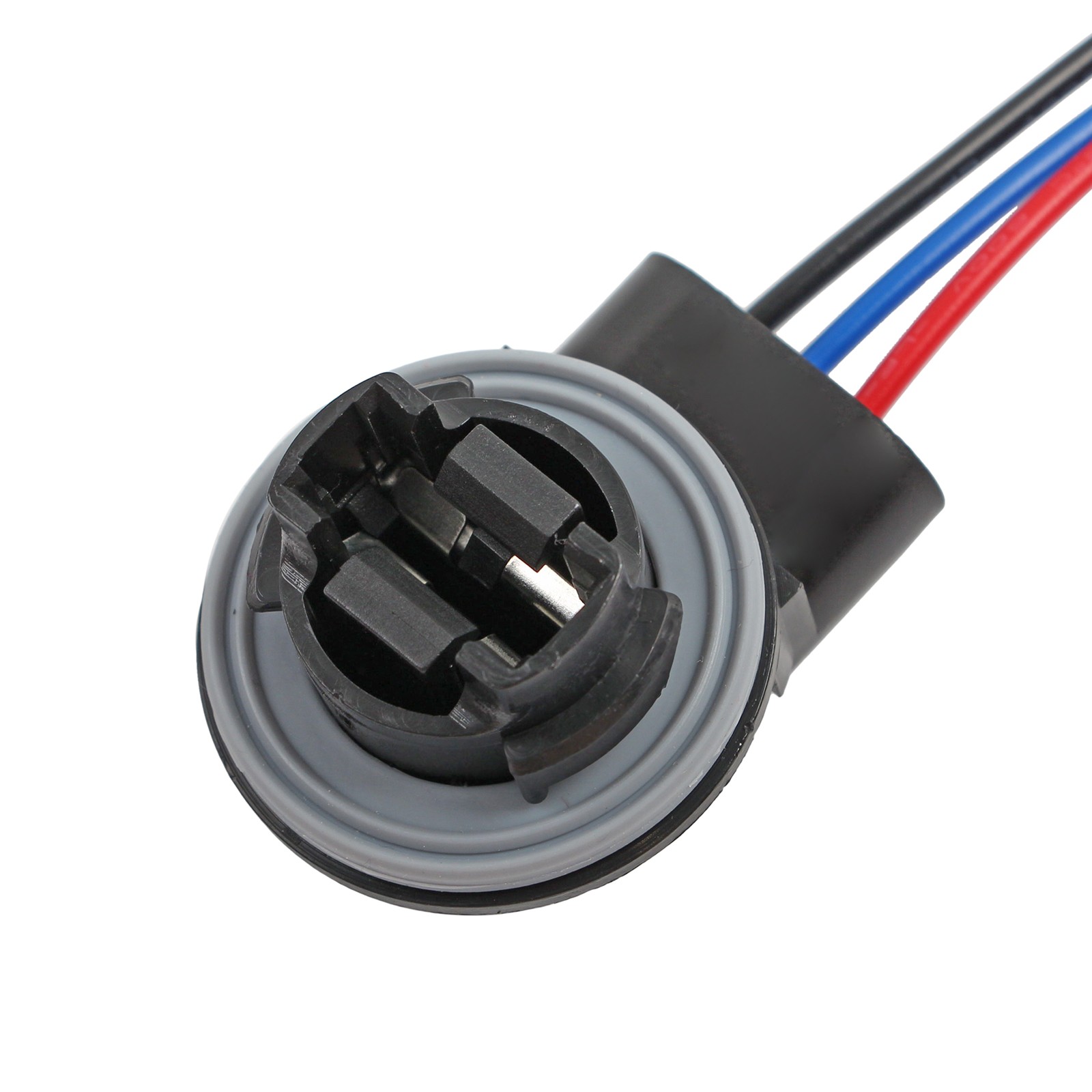 4157 3157 4057 Socket Bulb Pig Tail Harness Wire Plug for Turn Signal Light 12V