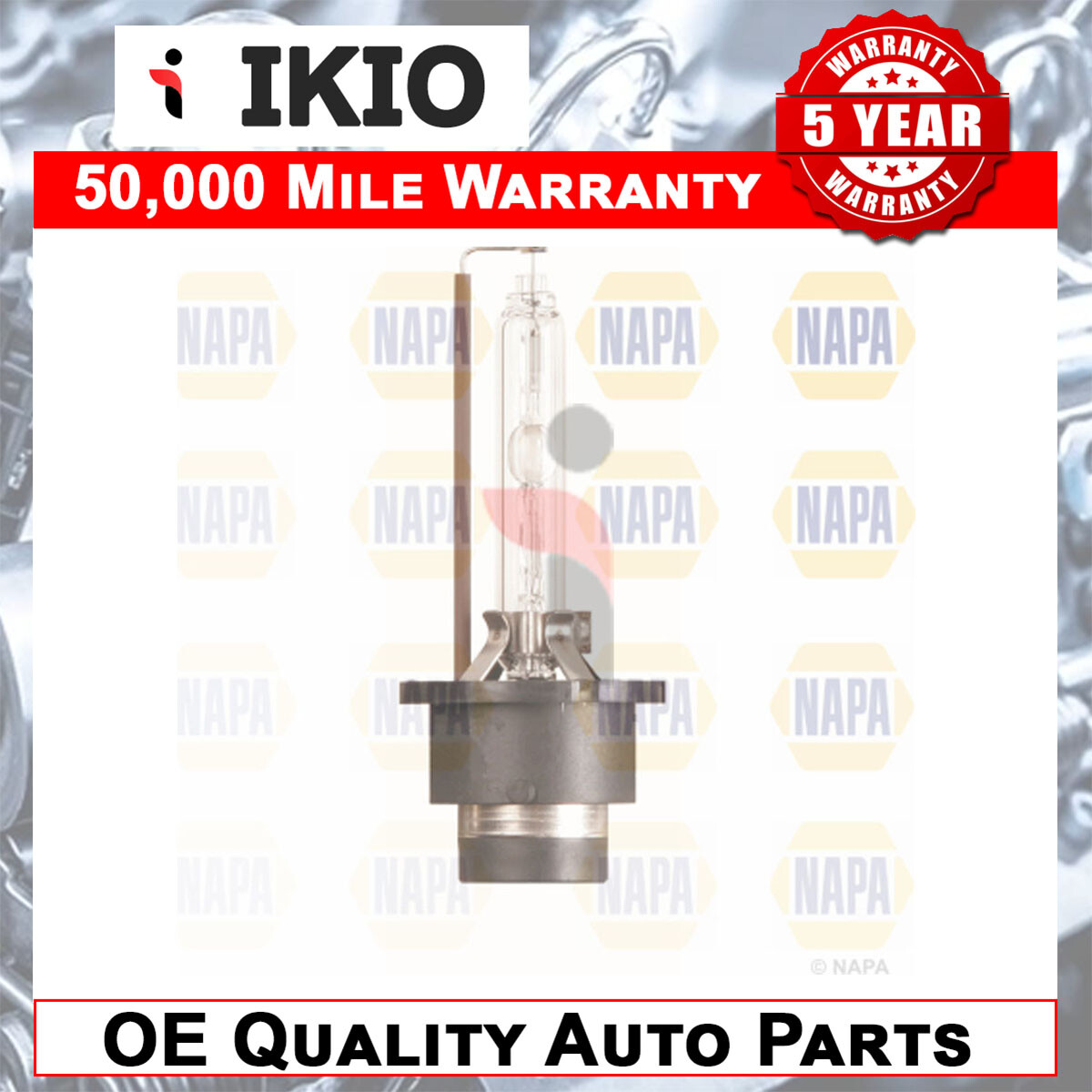 Fits VW Vauxhall Ford + Other Models Headlight Bulb Ikio