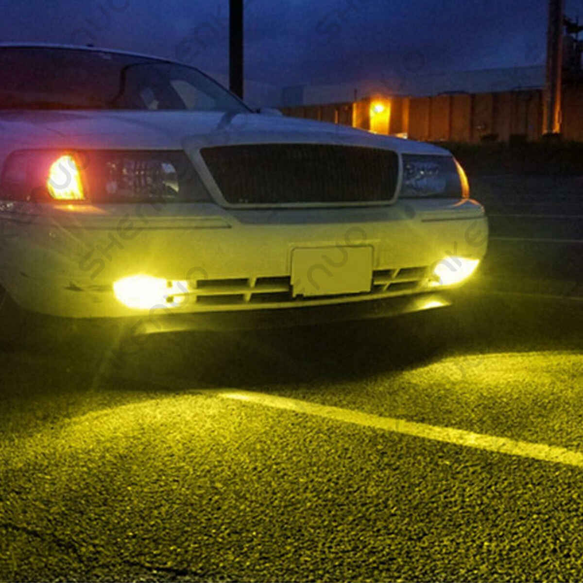 For Ford Explorer 2002-2010 – 2X Golden Yellow 9145 LED Fog Light Bulbs Lamp 80W