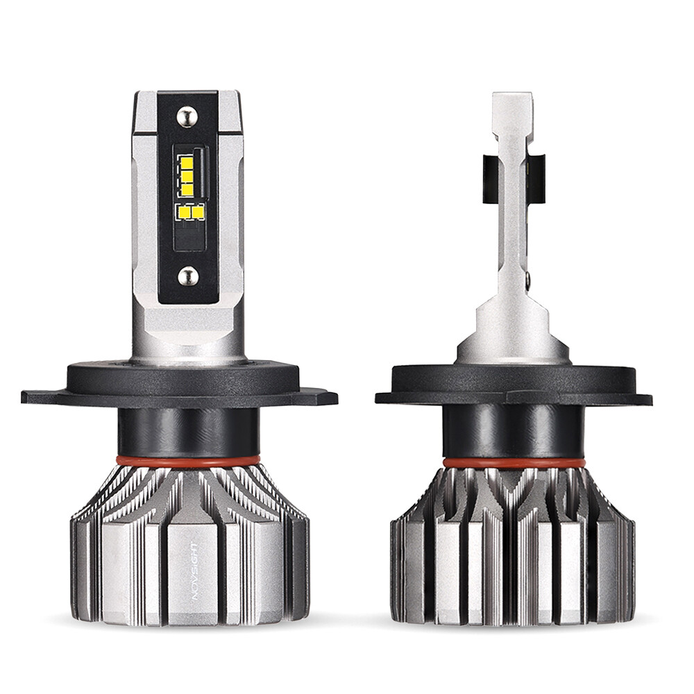 NOVSIGHT H4 9003 HB2 LED Headlight Bulbs High Low Beam 6500K Replace Xenon