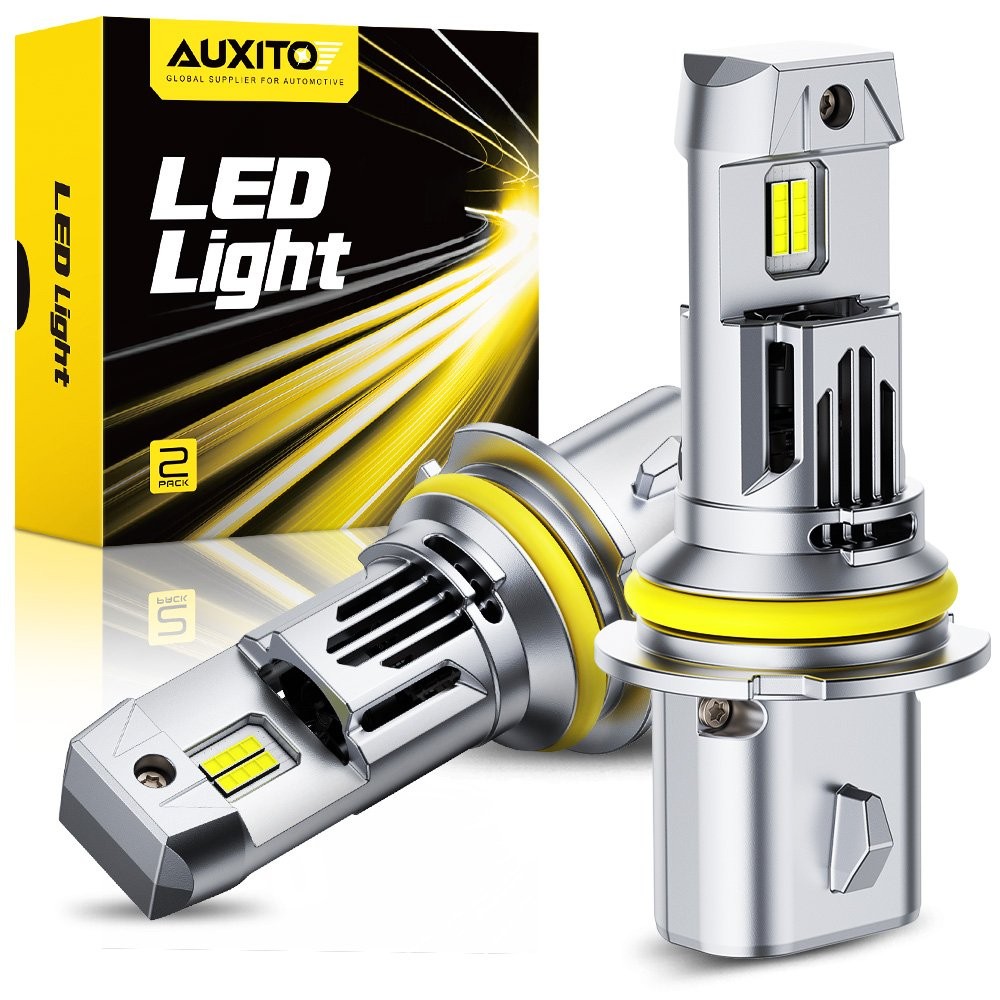 AUXITO 9007 Super White 66000LM Kit LED Headlight Bulbs High Low Beam Combo 2