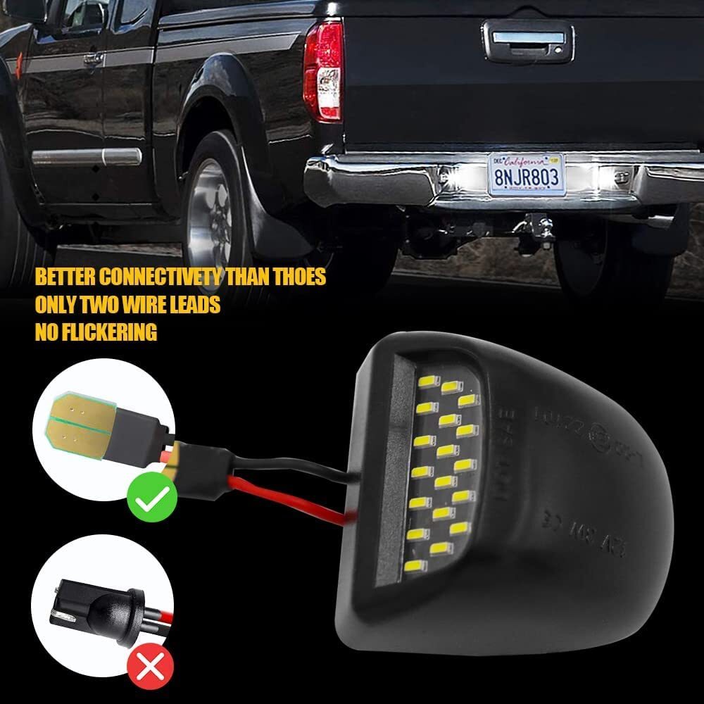 2pcs 12V Car License Plate Lights 18 LED for Chevrolet Pickup GMC 22794700