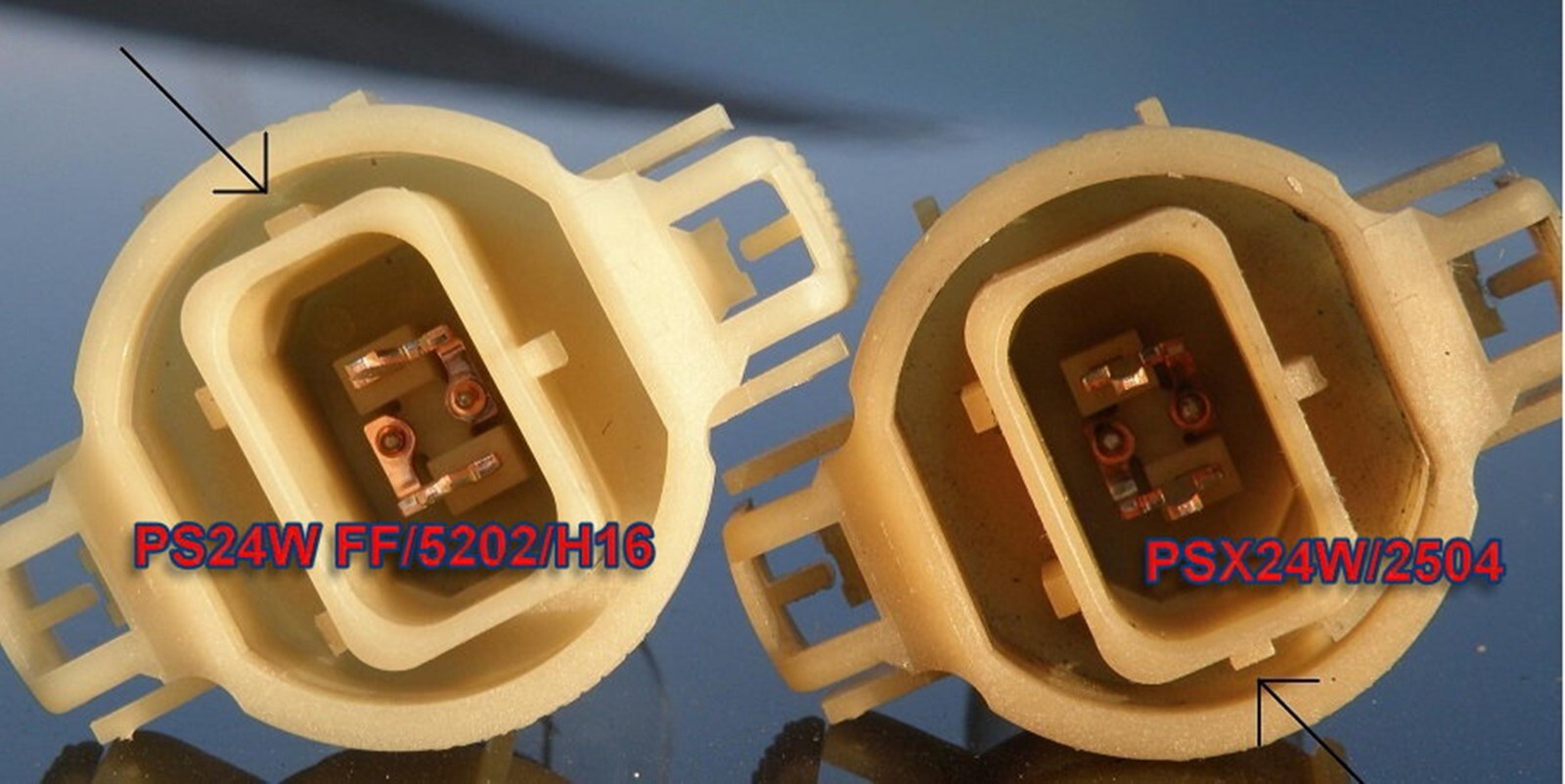 LED 20W PSX24W 2504 Yellow 3000K Two Bulbs Fog Light Replacement Upgrade Stock