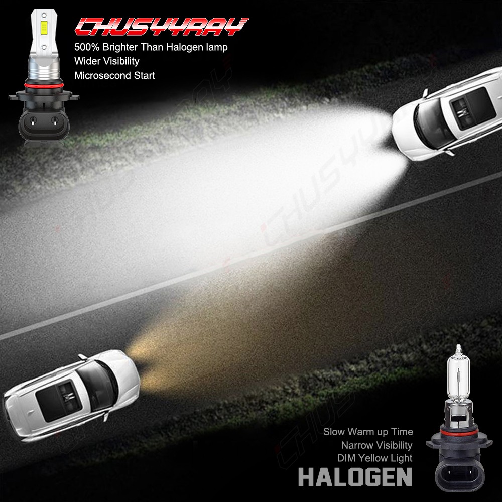 For Honda Pilot 2006-2018 6X Combo LED Headlight High/Low Beam+Fog Light Bulbs