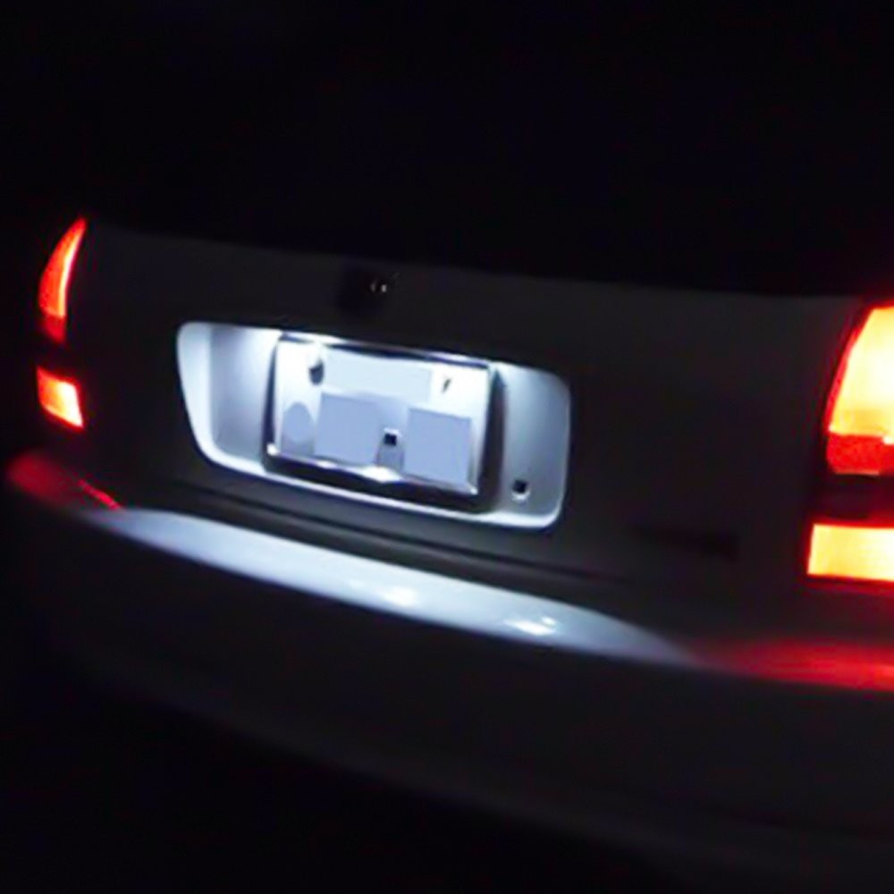 LED License Plate Lamp for 92-00 Civic Honda 2 Door Coupe Rear Tag Light EOJ