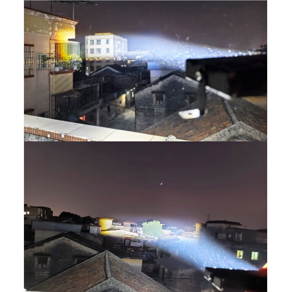 Pair White/Yellow Dual Color 120W Mini LED Projector Lens Driving Fog Lights