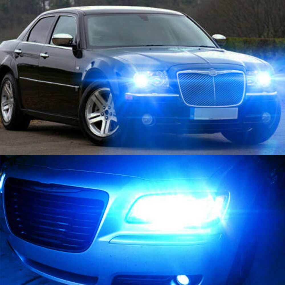 Ice Blue 9005 9006 LED Headlight Bulb Hi-Low Beam 4X For Buick Lucerne 2006-2011
