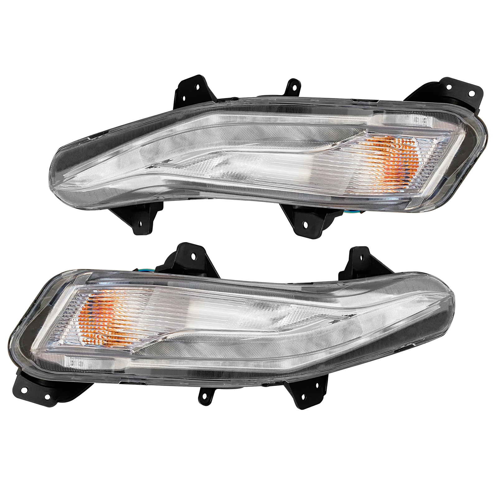 For 2019-2023 Chevy Malibu Front Left Right Fog Light Turn Signal Lamp w/LED DRL