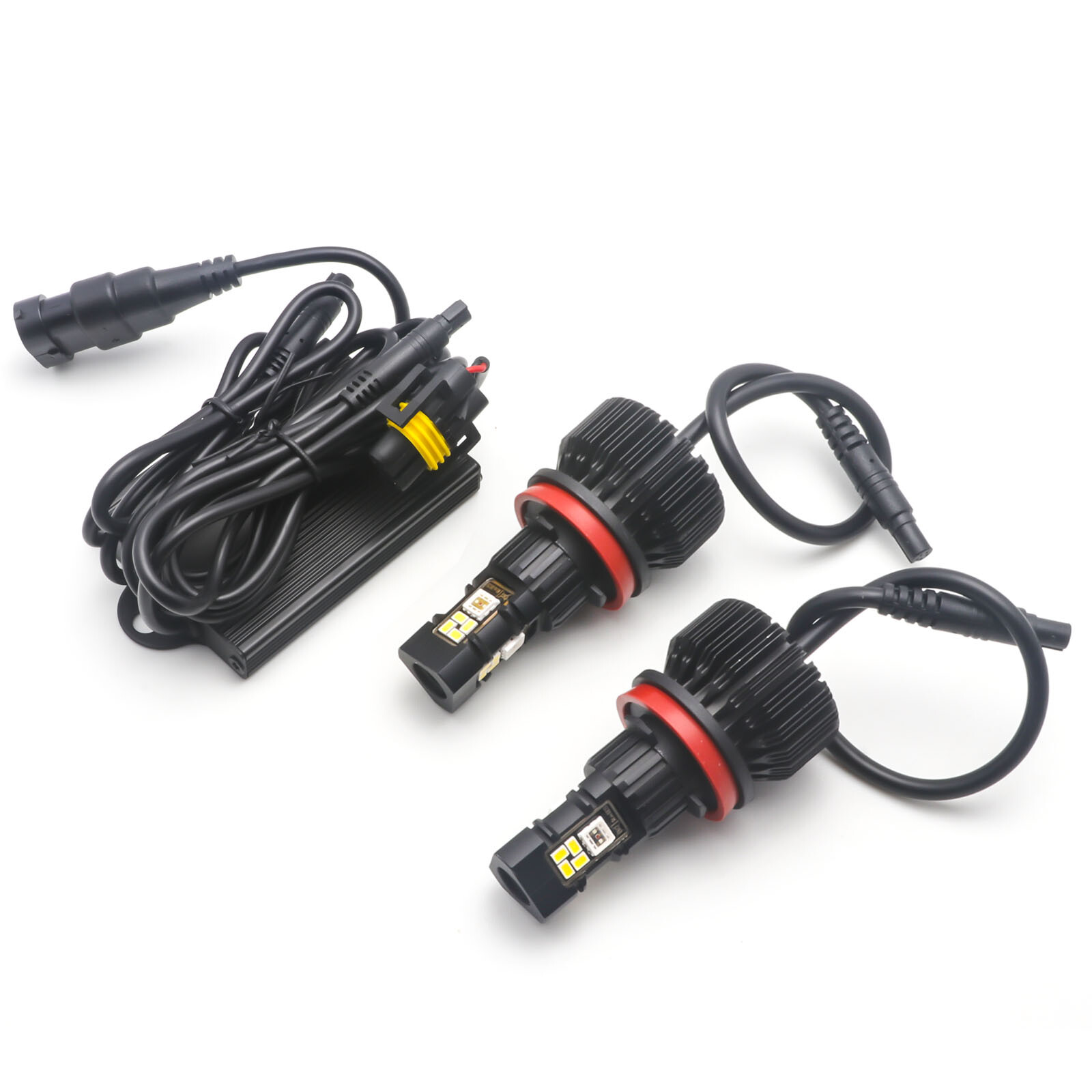 RGB Multi Color Wireless Phone Control LED Fog Light For Honda Civic 16-19 Auror