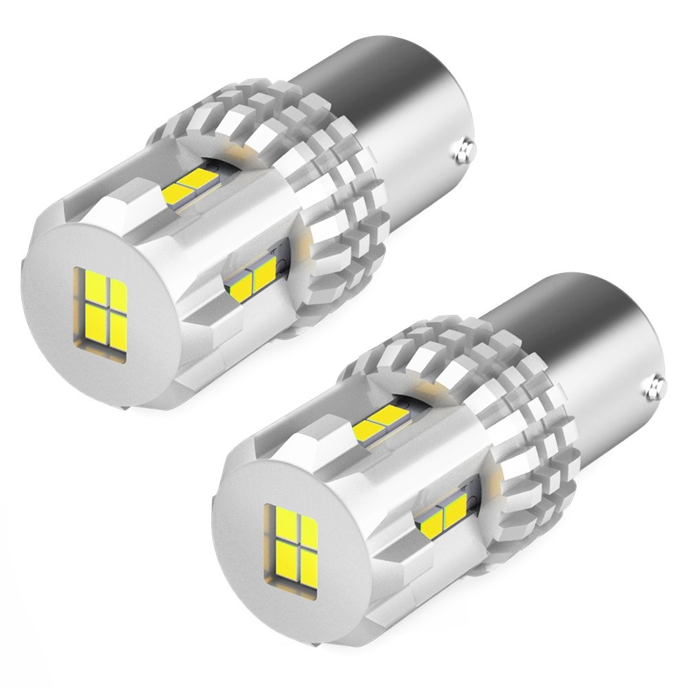 CANBUS 3157 1157 7443 1156 LED Front Turn Signal Light Anti Hyper Flash 12K