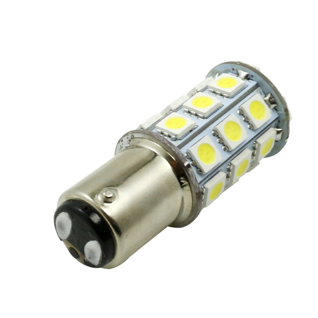 10x White 1157 BA15D 27SMD 5050 LED Light bulbs Marine Boat 1142 1178 1130