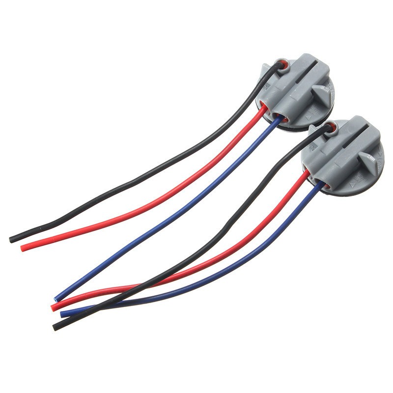 1157 2057 2357 LED Pig Tail Plug Stop Brake Turn Light Bulb Socket Harness Wire