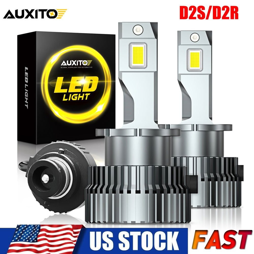D2S D2R LED Headlight Bulb Replace 40000LM HID Xenon Super White Conversion kit