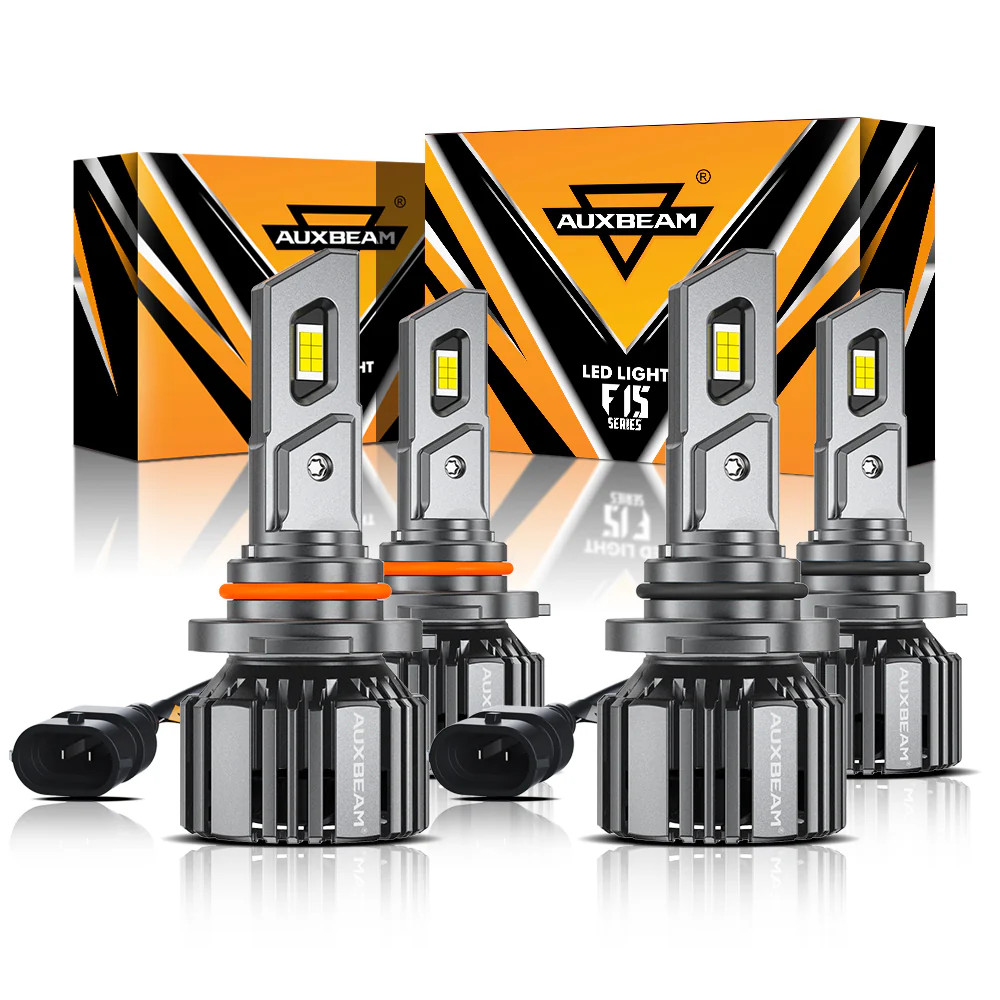 For Chevy C1500 1988-1999 AUXBEAM High&Low Beam 6000K LED Headlight Bulbs Canbus