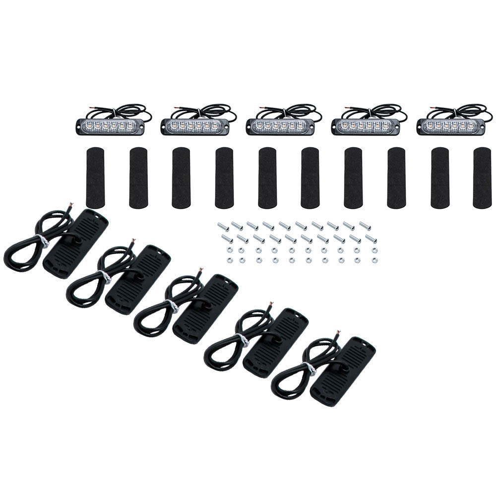 High Power LED Light Yellow Diecast Aluminum Housing For Off road vehicle Yellow