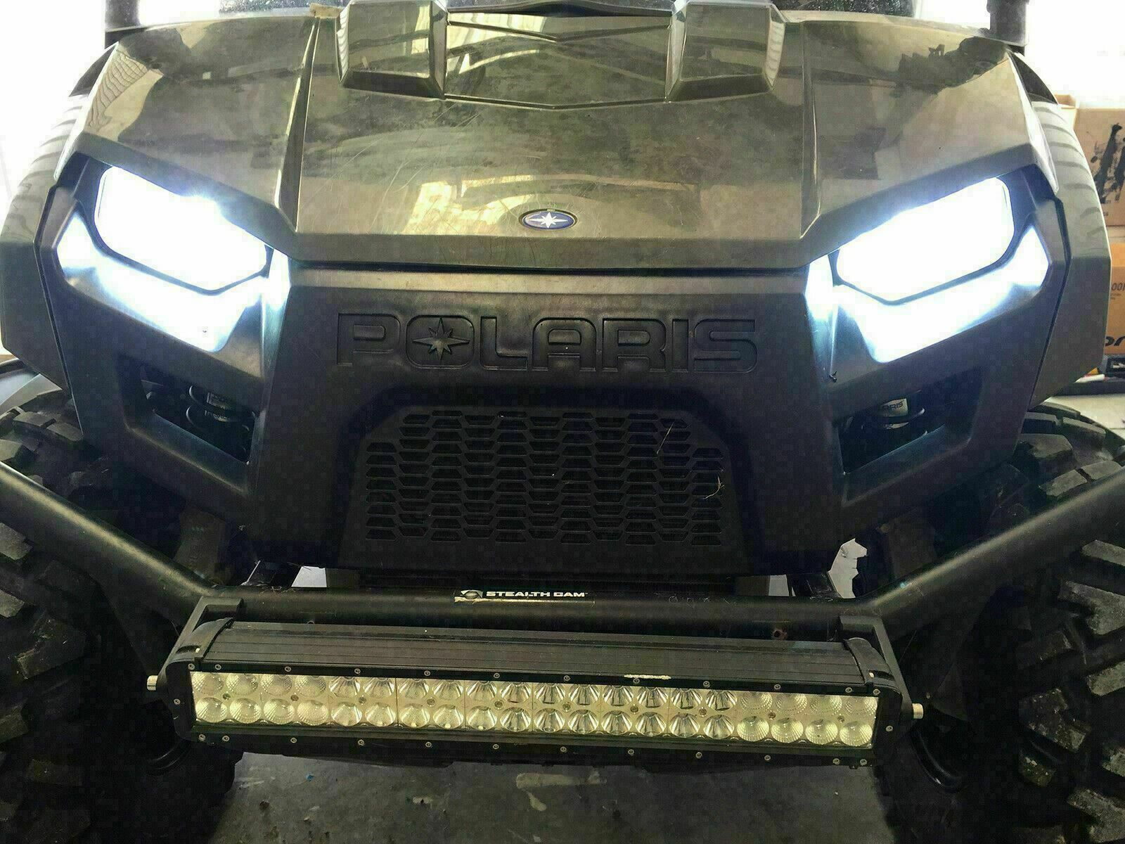 LED Bulbs Headlights FOR POLARIS Ranger RZR 570S 800S 900S 1000 XP Light 11000LM