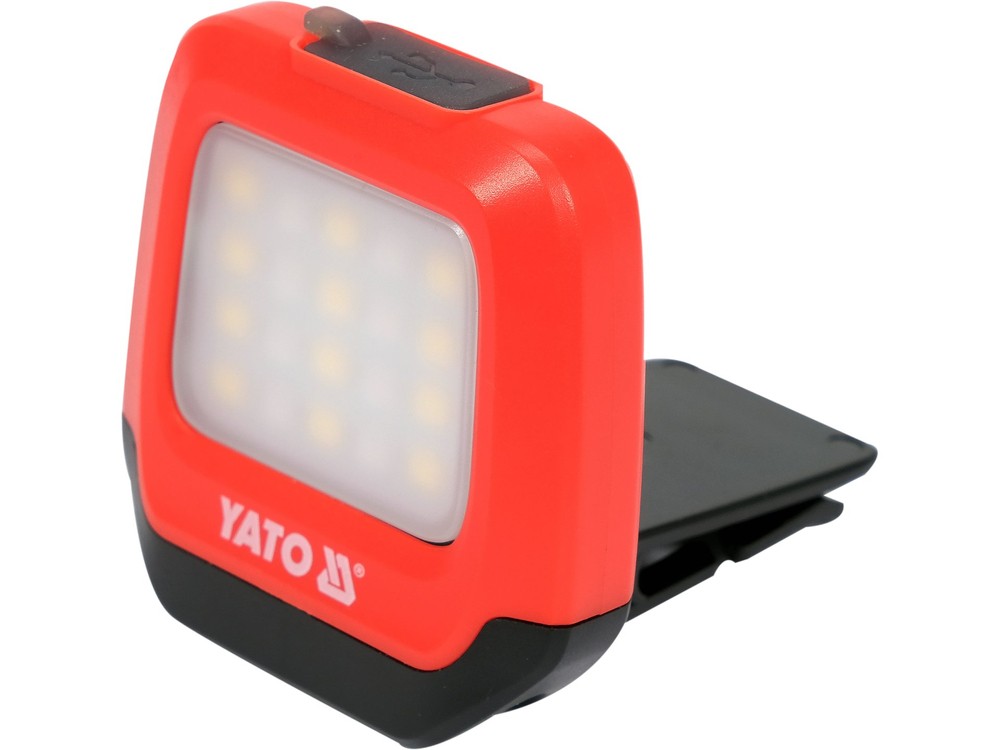 Yato LED Headlamp 2In1 SMD LED 200Lm + 3.7V 500Mah YT-08598