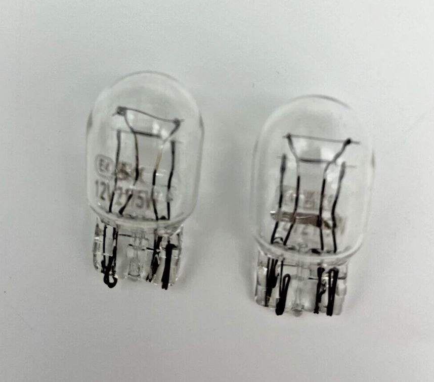 T20 580 7443 Side Light Halogen W21/5w Clear DRL 380w Stop Brake Tail Bulbs Car