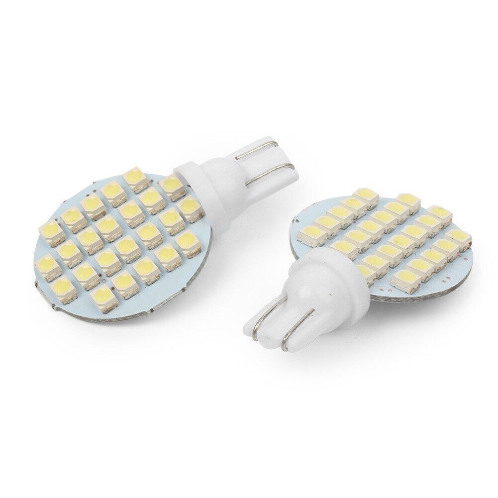 20x T10/921/194 RV Trailer Landscaping 24SMD Interior LED Light Bulb Super White